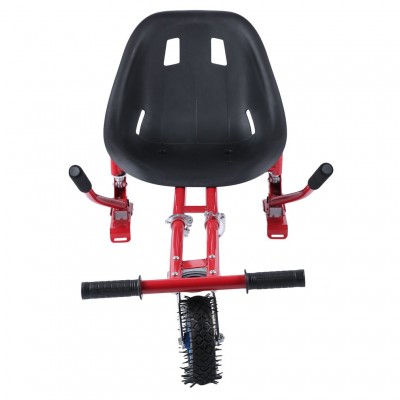 Hoverboard Kart Seat Attachment Holder Accessory-Shock Absorber Go Kart For Self Balancing Electric Scooters Adjustable Hover Seat for Adjustable -All Heights- All Ages,Red   570847621